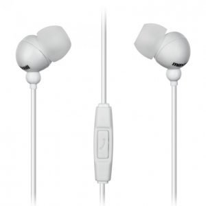 Maxell Plugz Inner Ear Nappikuulokkeet Mikrofonilla Valkoinen