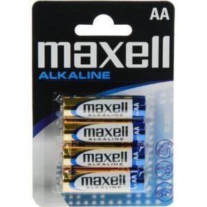 Maxell paristo AA (LR06) Alkaline 1 5V 4-pakkaus