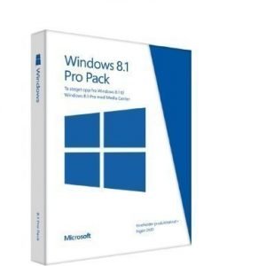 Microsoft Windows in Pro Pack 8.1 32-bit/64-bit Norwegian PUP Medialess Win to Pro MC