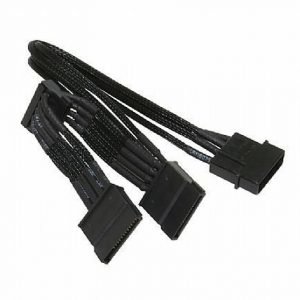 Modding-Acc NZXT Molex to 3 Sata Cable 200mm