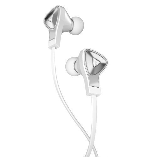 Monster DNA Earphones White with Satin Chrome In-ear