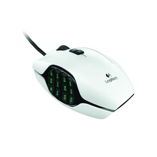 Mouse Logitech G600 MMO Gaming Mouse (White)