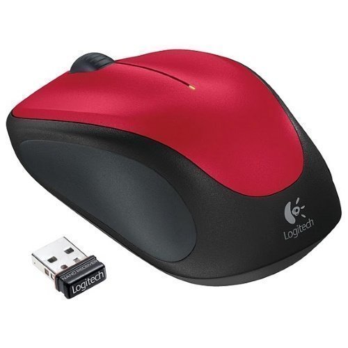 Mouse Logitech Wireless Mouse M235 Black / Red