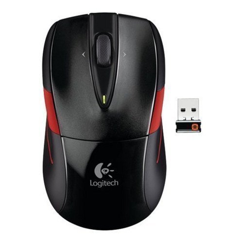 Mouse Logitech Wireless Mouse M525 Black & Red