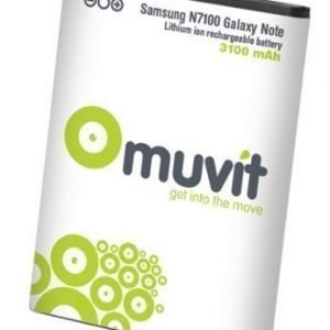 Muvit Battery 3100 mAh for Samsung Note II