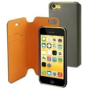 Muvit Magic Folio Wallet for iPhone 5C Orange