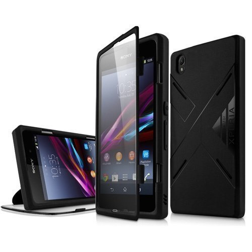 Muvit Protection Cover for Xperia Z1 Black