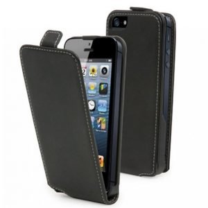 Muvit Slim Flip Case Iphone 5 Musta