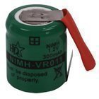 NIMH 1V2 300MAH JUOTOSKORVAKKEILLA
