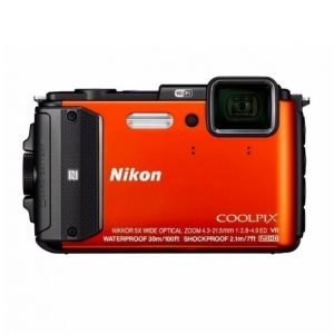 Nikon Coolpix Aw130 Oranssi Kamera