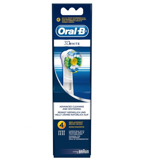 Oral-B 3d White Vaihtoharjat 4 Kpl