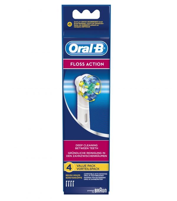 Oral-B Floss Action Vaihtoharjat 4 Kpl