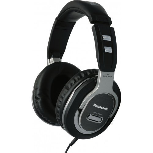 Panasonic RP-HTF600E-S Fullsize Black/Silver