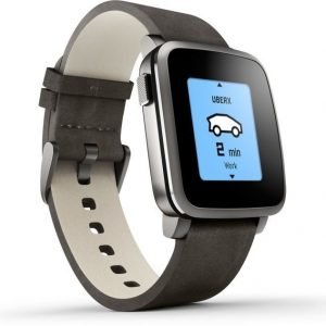 Pebble Time Steel Black