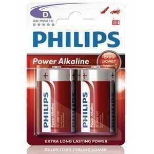 Philips Fashion Power Alkaline D LR20 2-pack