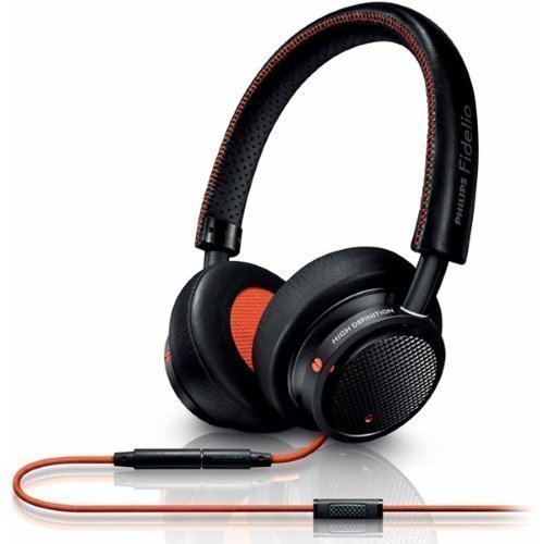 Philips Fideilo M1BO/00 On-Ear with Mic1 Black / Orange