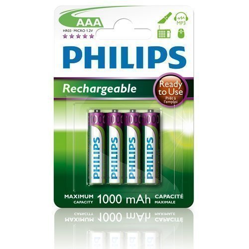 Philips NiMH Ready AAA/1000 4-pack