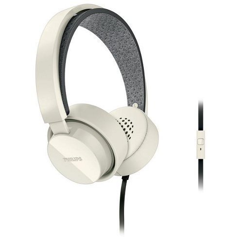Philips SHL5205WT/10 On-Ear with Mic1 White / Grey