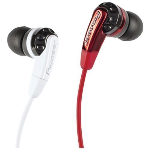 Pioneer SE-CL721-H White/Red In-ear