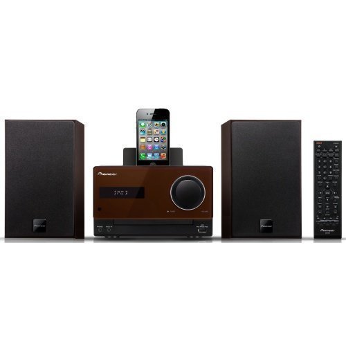 Pioneer X-CM31 Microsystem Brown iPod Docking