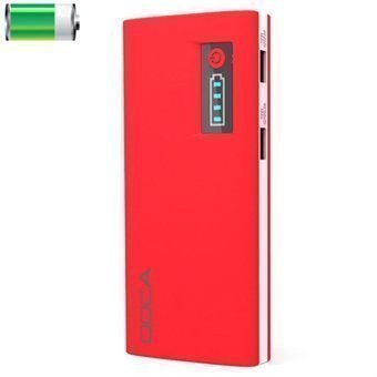 Power Bank DOCA 13000mAh Matkapuhelimille & Tableteille