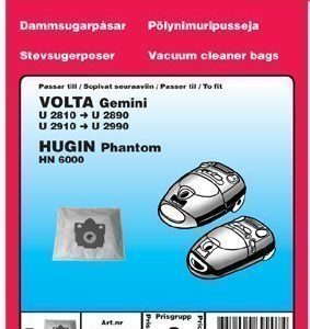 Pölypussit Volta Gemini U2810 U2990 5:n pakkaus.