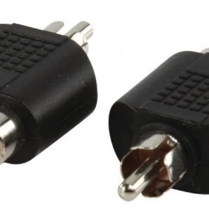 RCA uros - 2x RCA naaras adapteri