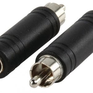 RCA uros - 6.35mm naaras adapteri