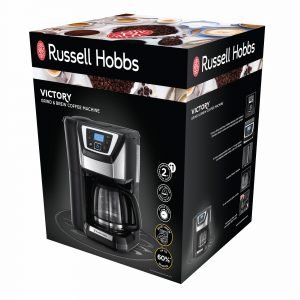 Russell Hobbs 22000-56 Victory Grind & Brew Kahvinkeitin Kahvimyllyllä