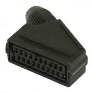 SCART connector SCART female black