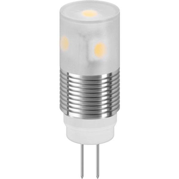 SMD LED-lamppu G4 sauva lämpimänvalkoinen valo 1 6W 12V DC 125Lm