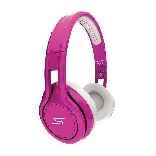 SMS Audio Street by 50 Cent Wired Ear-pad with Mic1 Pink