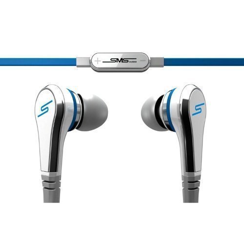 SMS Audio Street by 50 Cent Wired In-Ear with Mic1 White / Blue