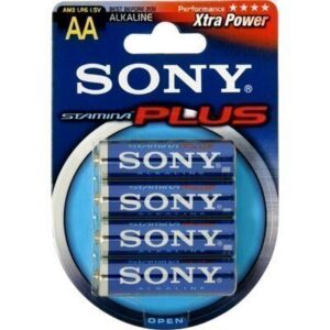 SONY AA(LR06) Stamina Plus paristo 1 5Volt 4-pakkaus