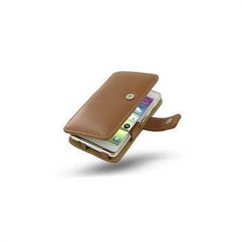 Samsung Galaxy S WiFi 4.2 PDair Leather Case Brown