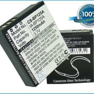 Samsung IA-BP125A yhteensopiva akku - 1250 mAh