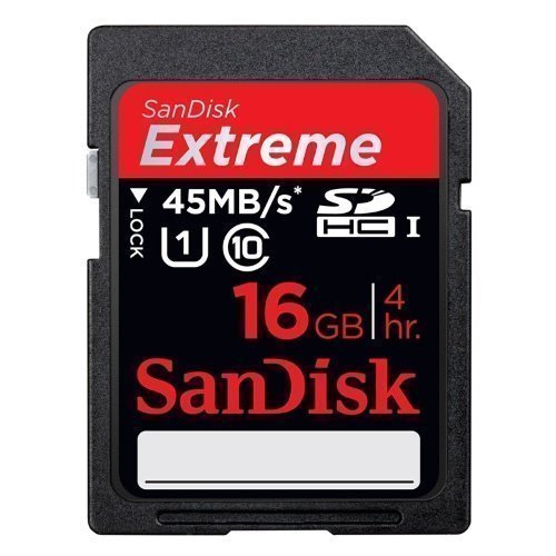 SanDisk SDHC eXtreme Video HD 16GB 45MB/SEK