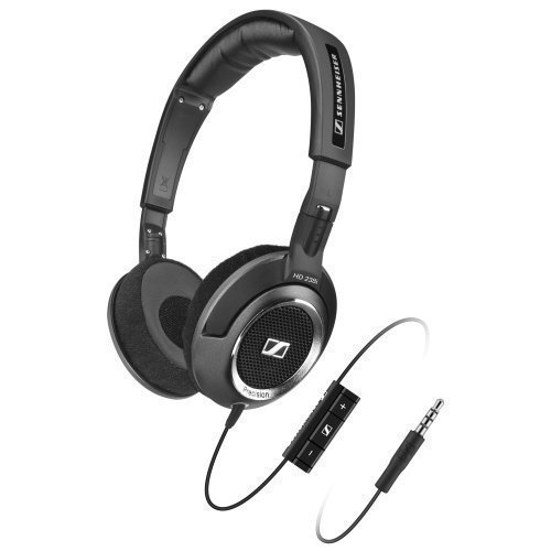 Sennheiser HD218i On-Ear with Mic3 for iPhone Black / Silver