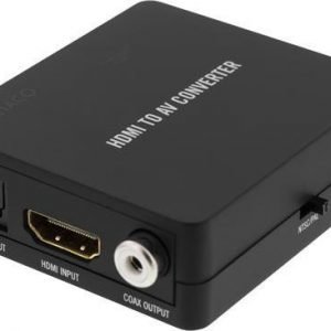 Signaalinmuunnin HDMI v1.3 >komposiittivideo S-Video&ääni PAL&NTSC