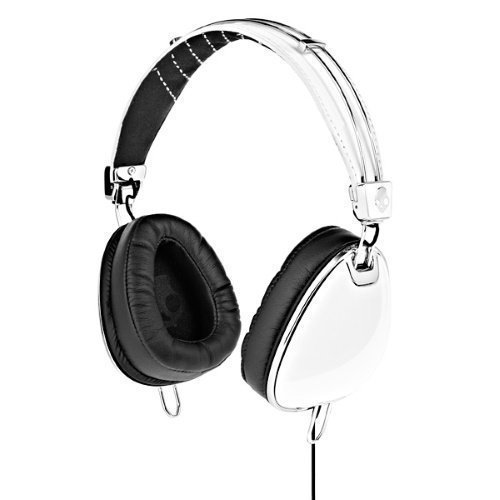 Skullcandy Aviator 2.0 FullSize with Mic3 for iPhone White