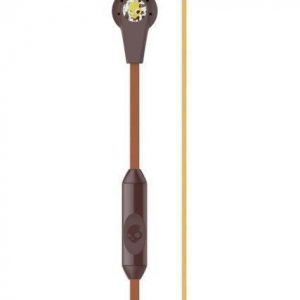 Skullcandy RIOT IN-EAR W/MIC 1 Explorer Burgundy Mustard Nappikuuloke