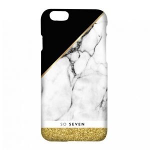 So Seven Marble Gold Iphone 7 Matkapuhelimen Kuori