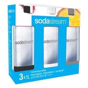 Sodastream 1 L Hiilihapotuspullot 3 Kpl