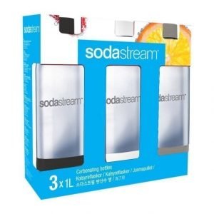 Sodastream Hiilihapotuspullo 3 X 1 L