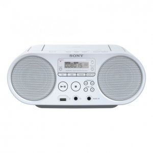 Sony Cd Boombox-Soitin Zs-Ps50 Valkoinen