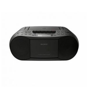 Sony Cfd-S70 Boombox Jossa Cd- / Kasettisoitin Ja Radio Musta