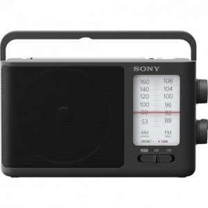 Sony Icf-506 Fm-Radio Verkkovirtaan Ja Paristoilla