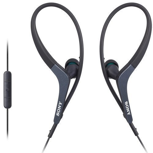Sony MDR-AS400IPB In-Ear with Mic3 for iPhone Black