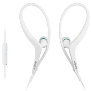 Sony MDR-AS400IPW In-Ear with Mic3 for iPhone White