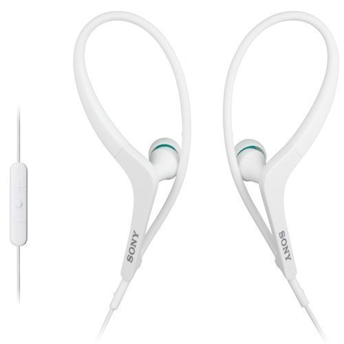 Sony MDR-AS400IPW In-Ear with Mic3 for iPhone White